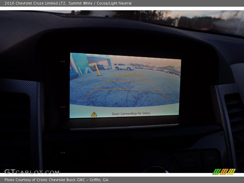 Summit White / Cocoa/Light Neutral 2016 Chevrolet Cruze Limited LTZ