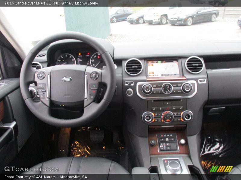 Fuji White / Ebony/Ebony 2016 Land Rover LR4 HSE