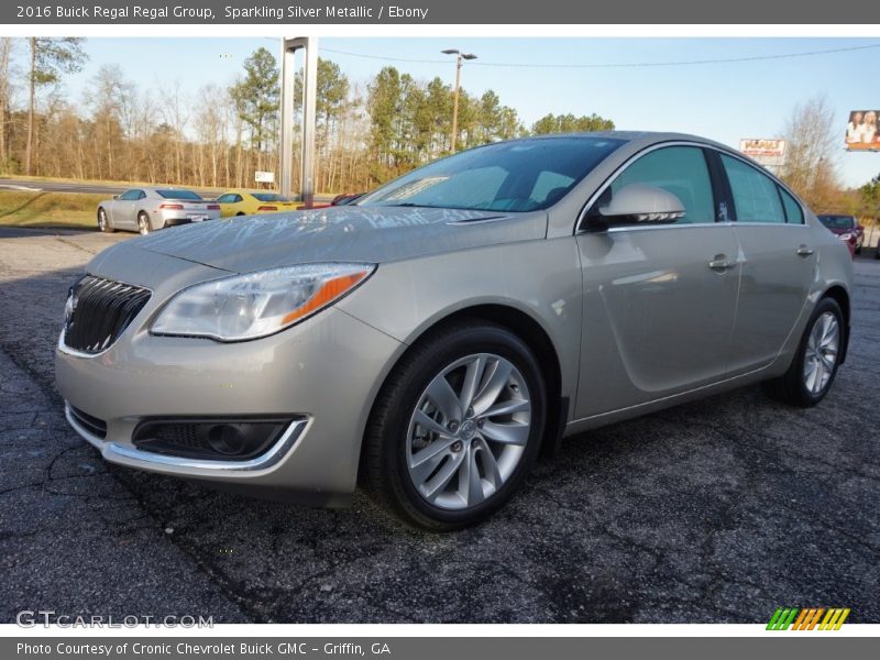 Sparkling Silver Metallic / Ebony 2016 Buick Regal Regal Group