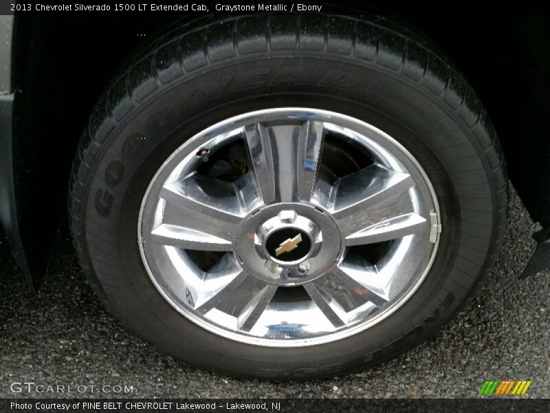 Graystone Metallic / Ebony 2013 Chevrolet Silverado 1500 LT Extended Cab
