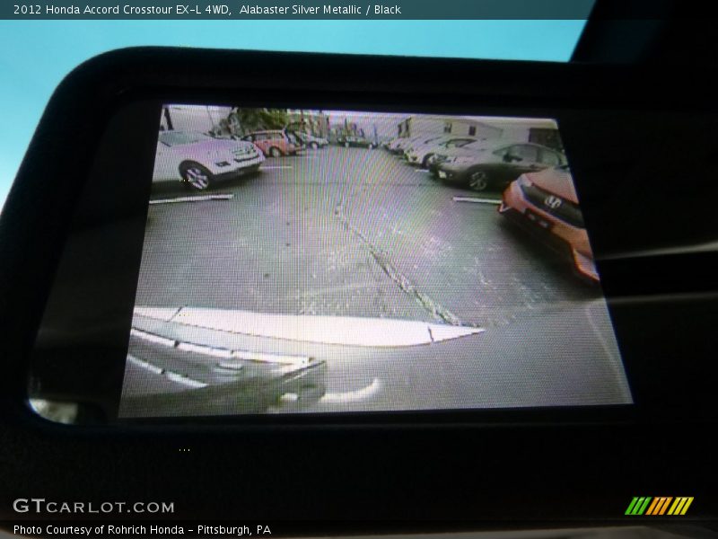 Alabaster Silver Metallic / Black 2012 Honda Accord Crosstour EX-L 4WD