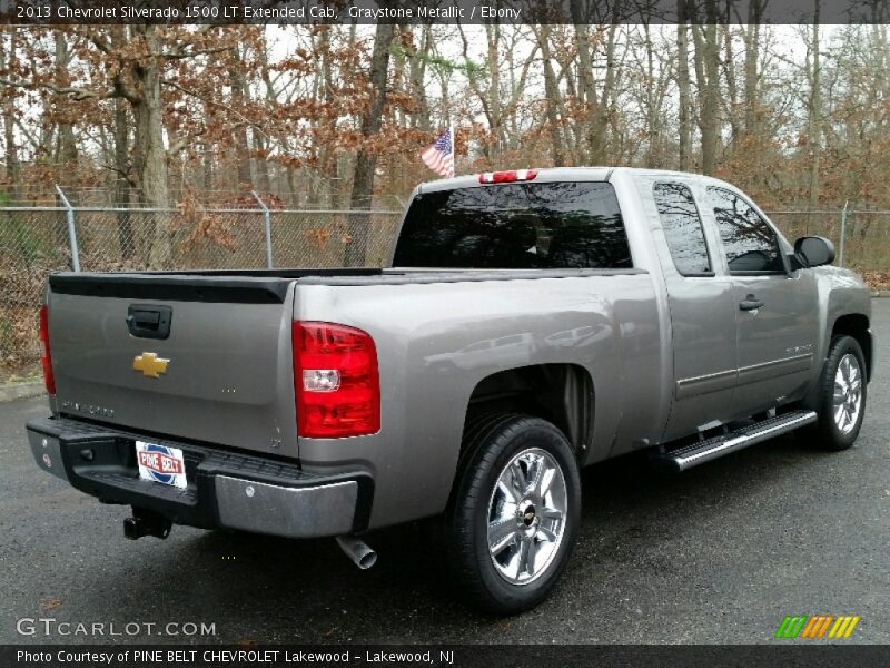 Graystone Metallic / Ebony 2013 Chevrolet Silverado 1500 LT Extended Cab