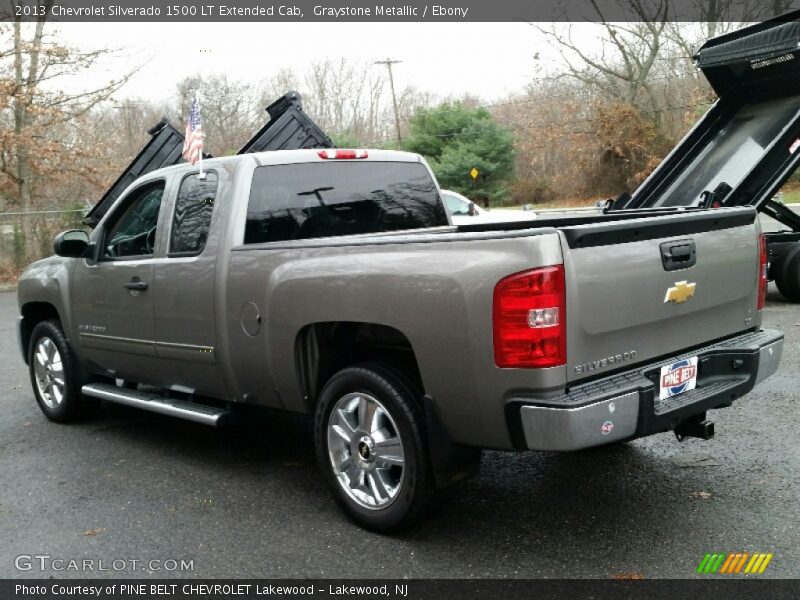 Graystone Metallic / Ebony 2013 Chevrolet Silverado 1500 LT Extended Cab