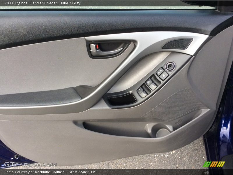 Blue / Gray 2014 Hyundai Elantra SE Sedan
