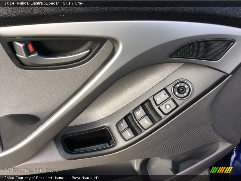 Blue / Gray 2014 Hyundai Elantra SE Sedan
