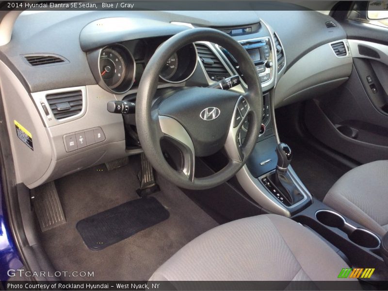 Blue / Gray 2014 Hyundai Elantra SE Sedan