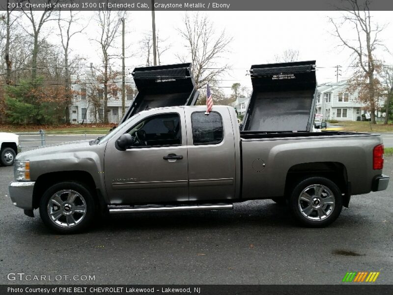 Graystone Metallic / Ebony 2013 Chevrolet Silverado 1500 LT Extended Cab