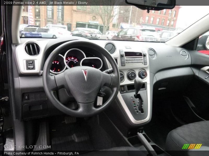 Jet Black Metallic / Ebony 2009 Pontiac Vibe 2.4 AWD