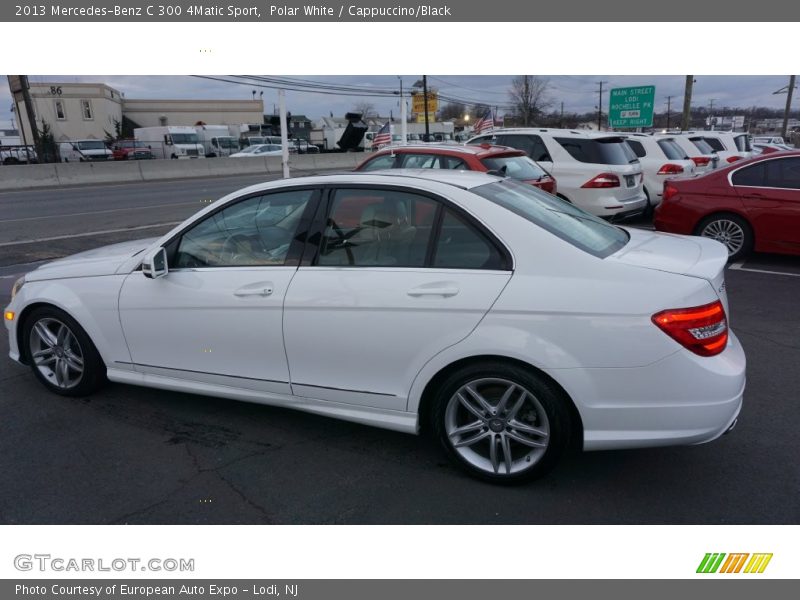 Polar White / Cappuccino/Black 2013 Mercedes-Benz C 300 4Matic Sport