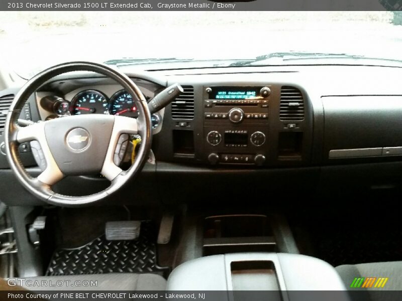 Graystone Metallic / Ebony 2013 Chevrolet Silverado 1500 LT Extended Cab