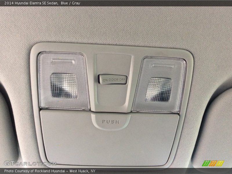 Blue / Gray 2014 Hyundai Elantra SE Sedan