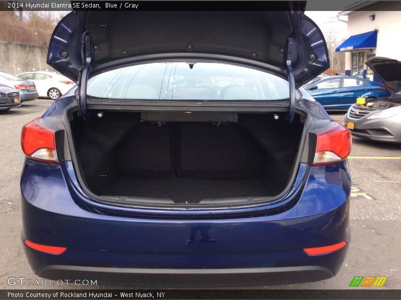 Blue / Gray 2014 Hyundai Elantra SE Sedan