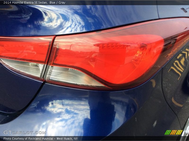 Blue / Gray 2014 Hyundai Elantra SE Sedan