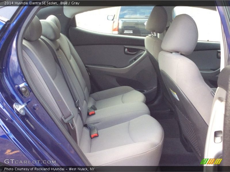 Blue / Gray 2014 Hyundai Elantra SE Sedan