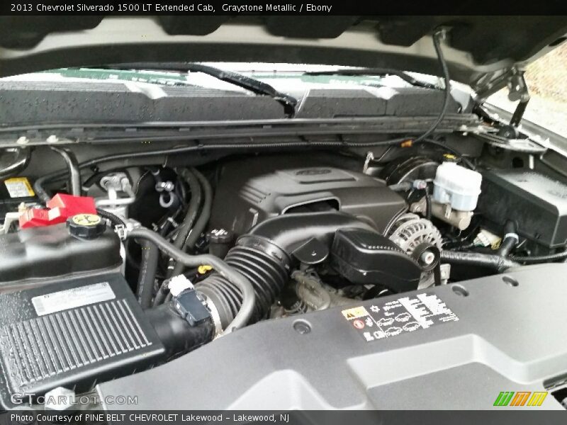 Graystone Metallic / Ebony 2013 Chevrolet Silverado 1500 LT Extended Cab