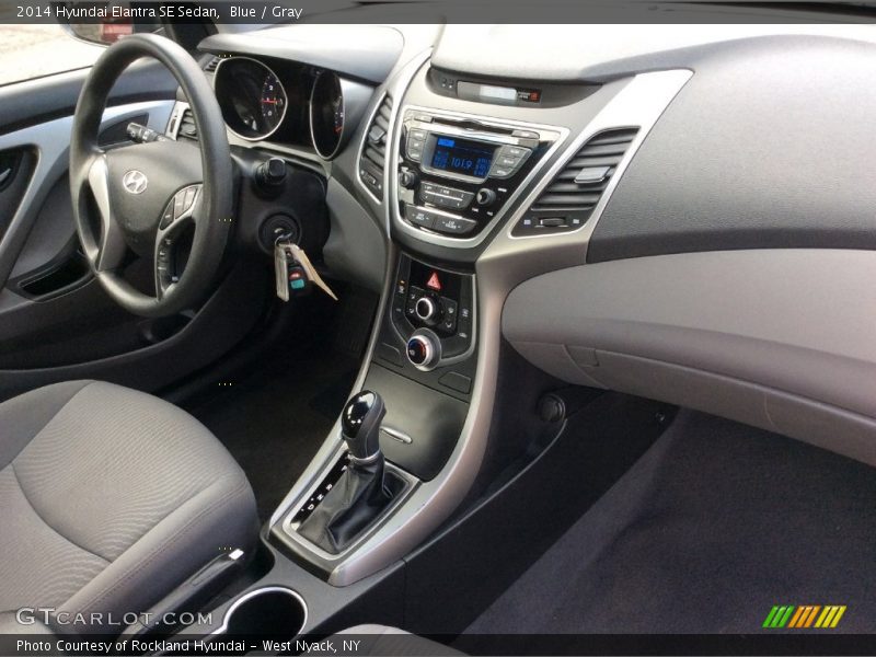 Blue / Gray 2014 Hyundai Elantra SE Sedan