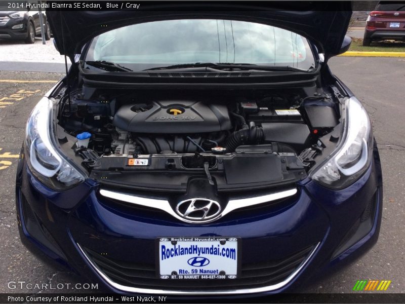 Blue / Gray 2014 Hyundai Elantra SE Sedan