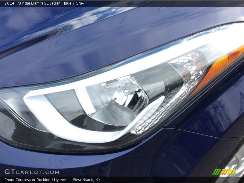 Blue / Gray 2014 Hyundai Elantra SE Sedan