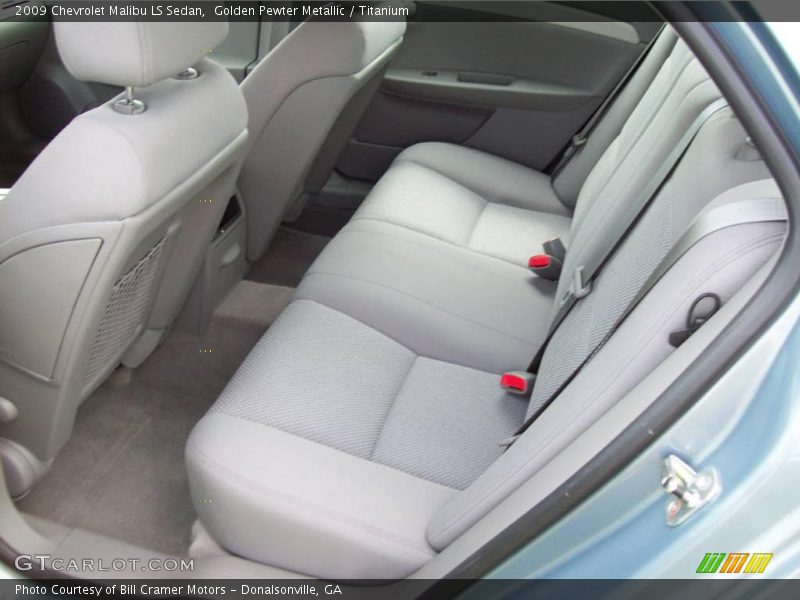 Golden Pewter Metallic / Titanium 2009 Chevrolet Malibu LS Sedan