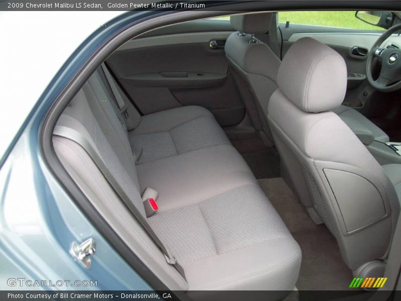 Golden Pewter Metallic / Titanium 2009 Chevrolet Malibu LS Sedan