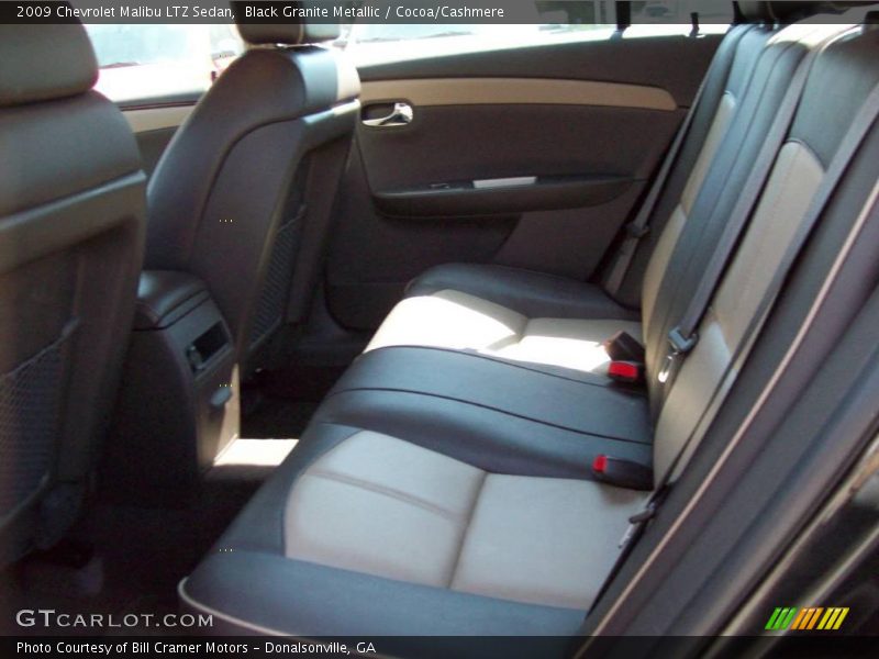 Black Granite Metallic / Cocoa/Cashmere 2009 Chevrolet Malibu LTZ Sedan