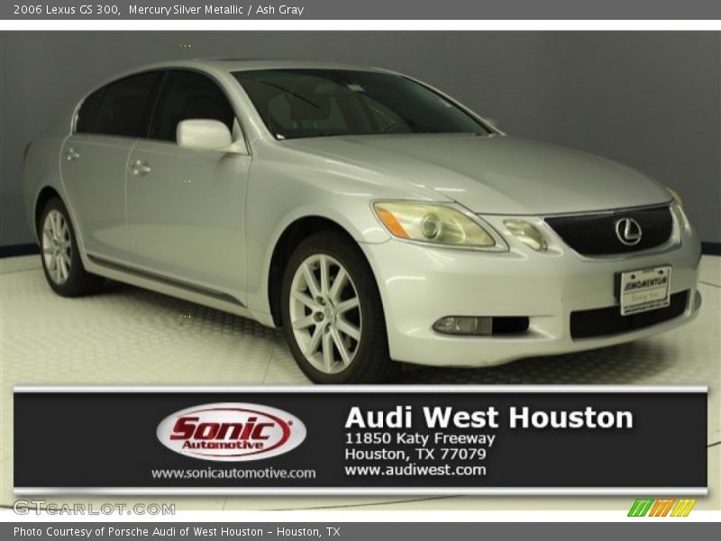 Mercury Silver Metallic / Ash Gray 2006 Lexus GS 300