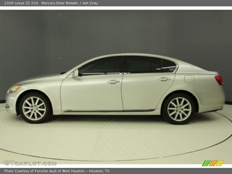 Mercury Silver Metallic / Ash Gray 2006 Lexus GS 300