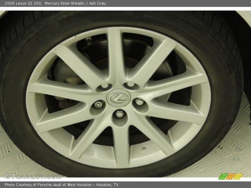 Mercury Silver Metallic / Ash Gray 2006 Lexus GS 300