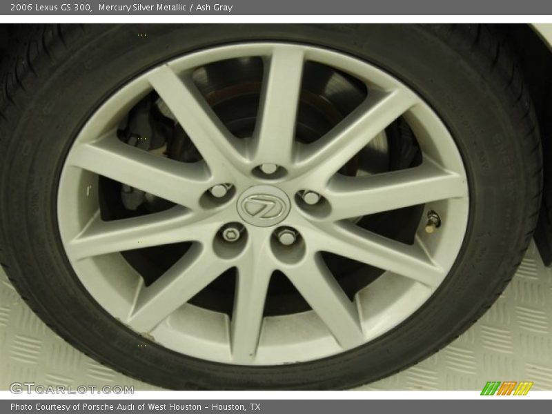 Mercury Silver Metallic / Ash Gray 2006 Lexus GS 300