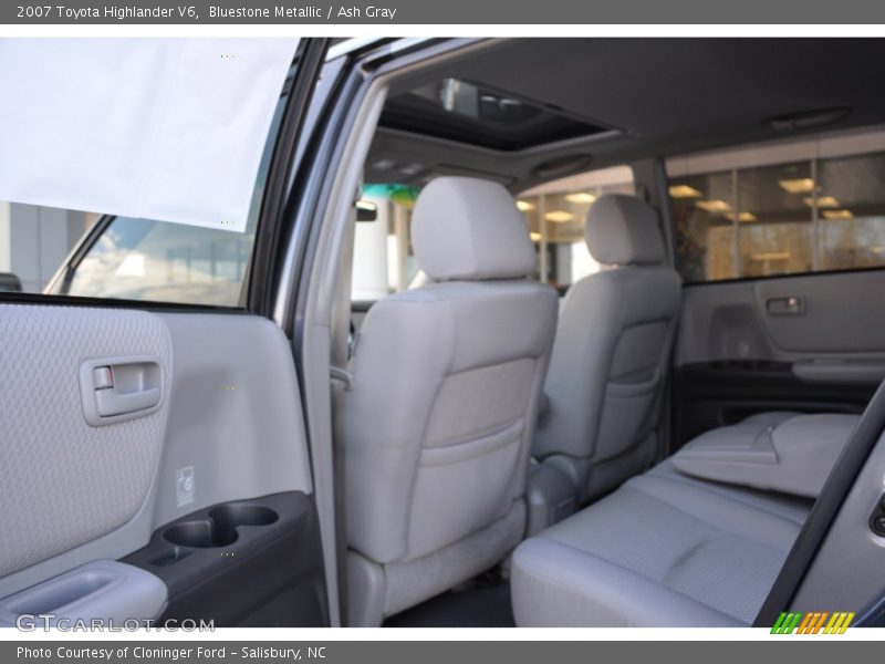 Bluestone Metallic / Ash Gray 2007 Toyota Highlander V6