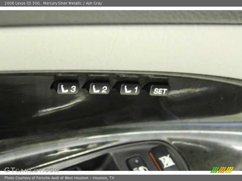 Mercury Silver Metallic / Ash Gray 2006 Lexus GS 300