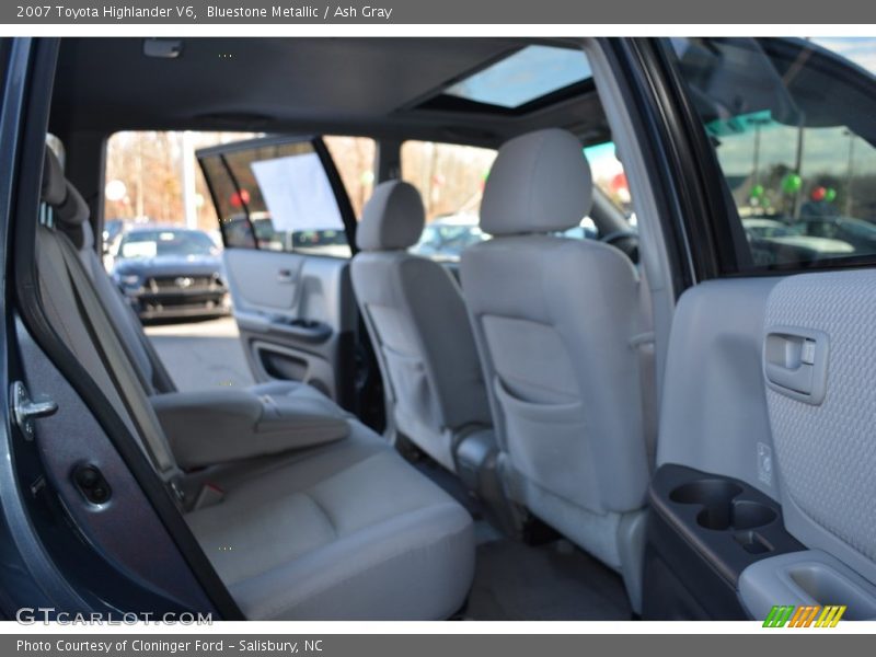 Bluestone Metallic / Ash Gray 2007 Toyota Highlander V6