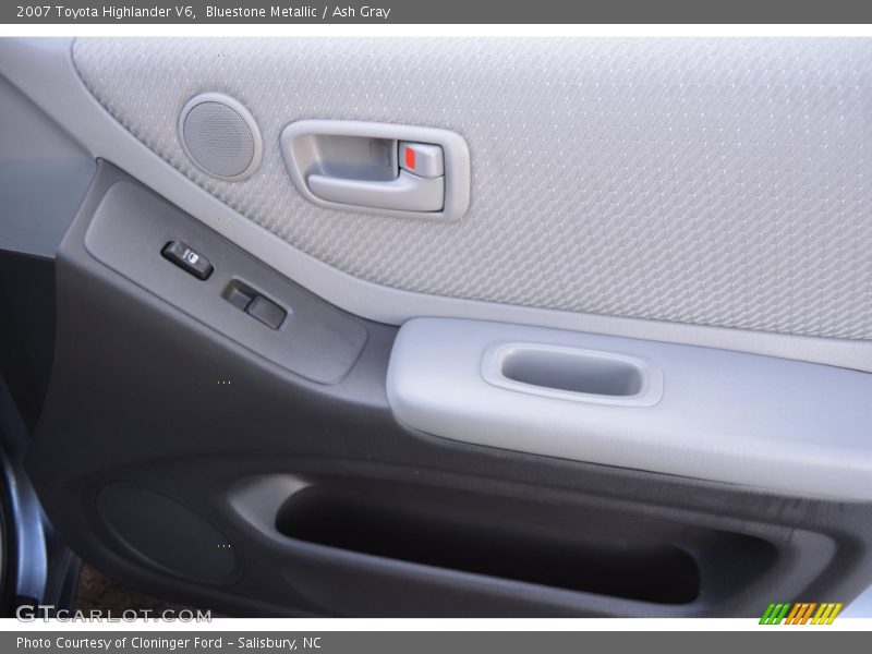 Bluestone Metallic / Ash Gray 2007 Toyota Highlander V6