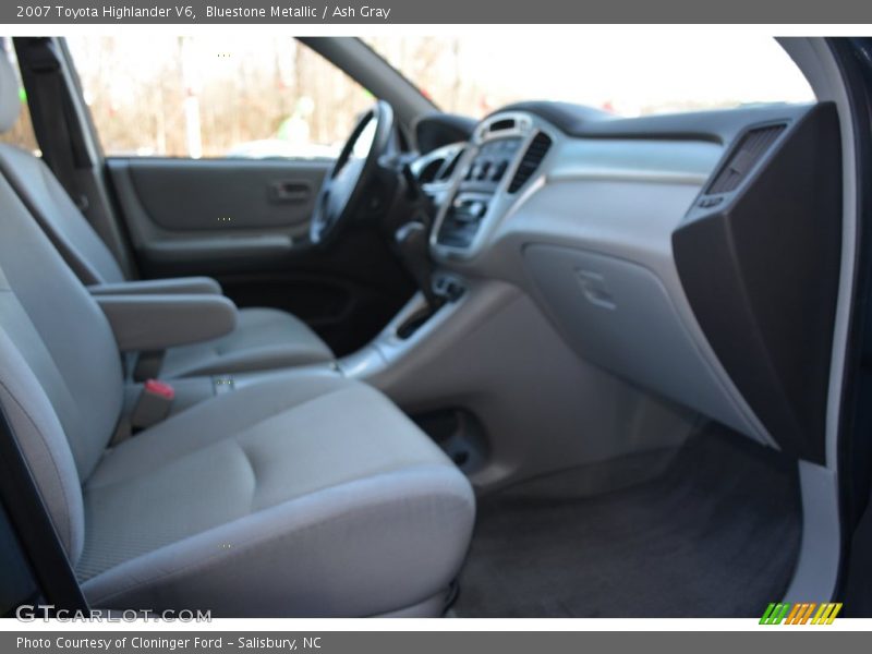 Bluestone Metallic / Ash Gray 2007 Toyota Highlander V6