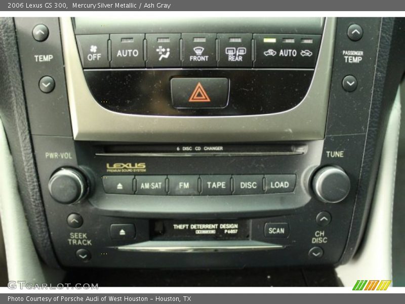 Mercury Silver Metallic / Ash Gray 2006 Lexus GS 300