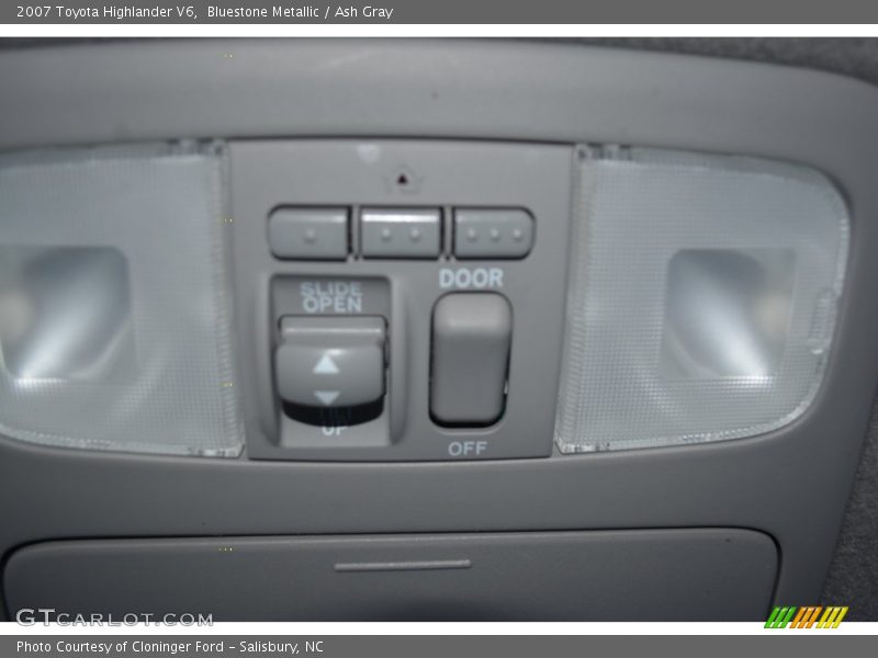 Bluestone Metallic / Ash Gray 2007 Toyota Highlander V6