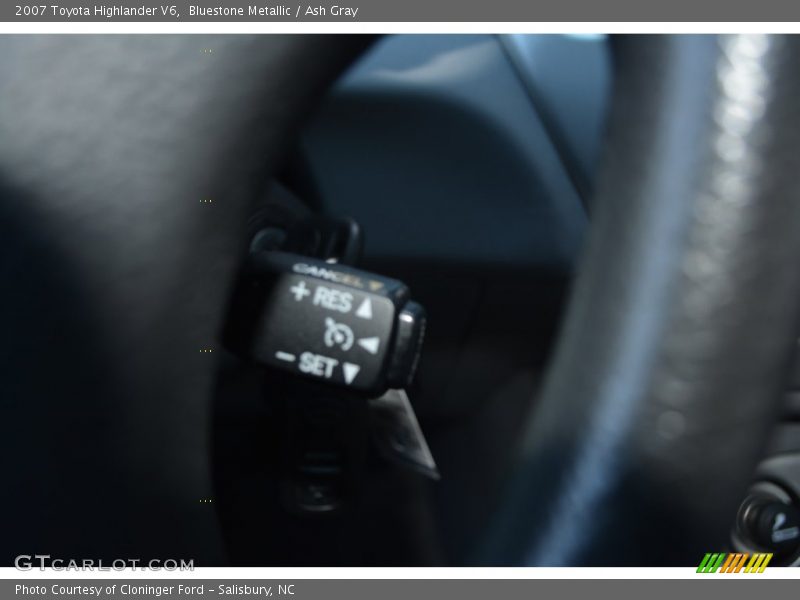 Bluestone Metallic / Ash Gray 2007 Toyota Highlander V6