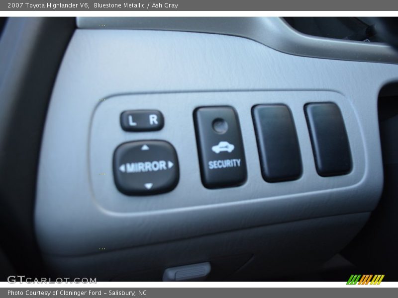 Bluestone Metallic / Ash Gray 2007 Toyota Highlander V6