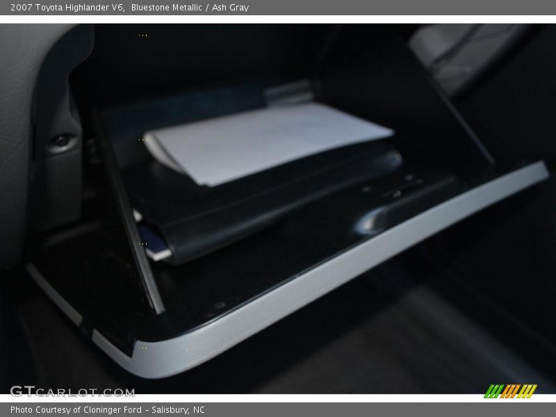 Bluestone Metallic / Ash Gray 2007 Toyota Highlander V6