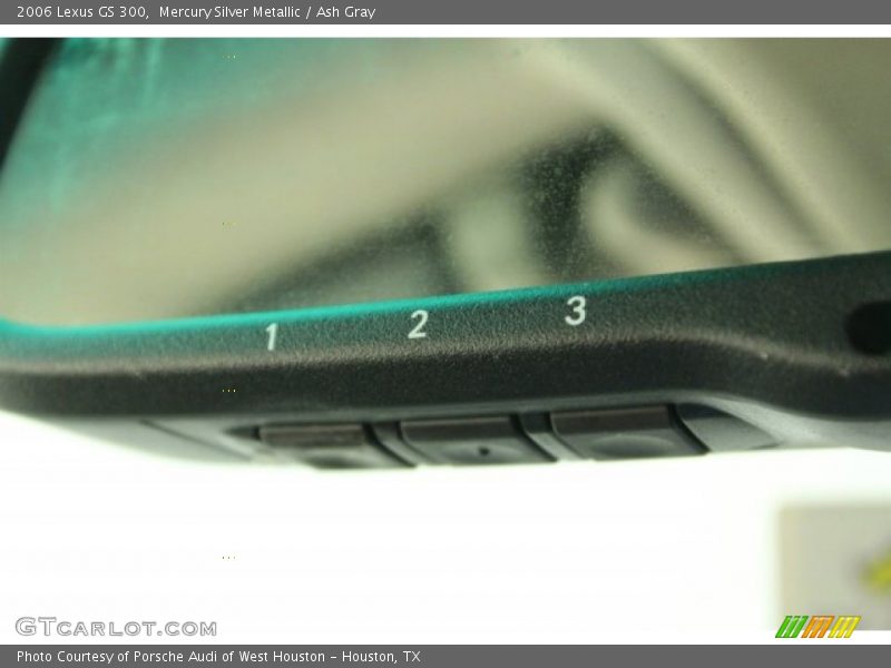 Mercury Silver Metallic / Ash Gray 2006 Lexus GS 300