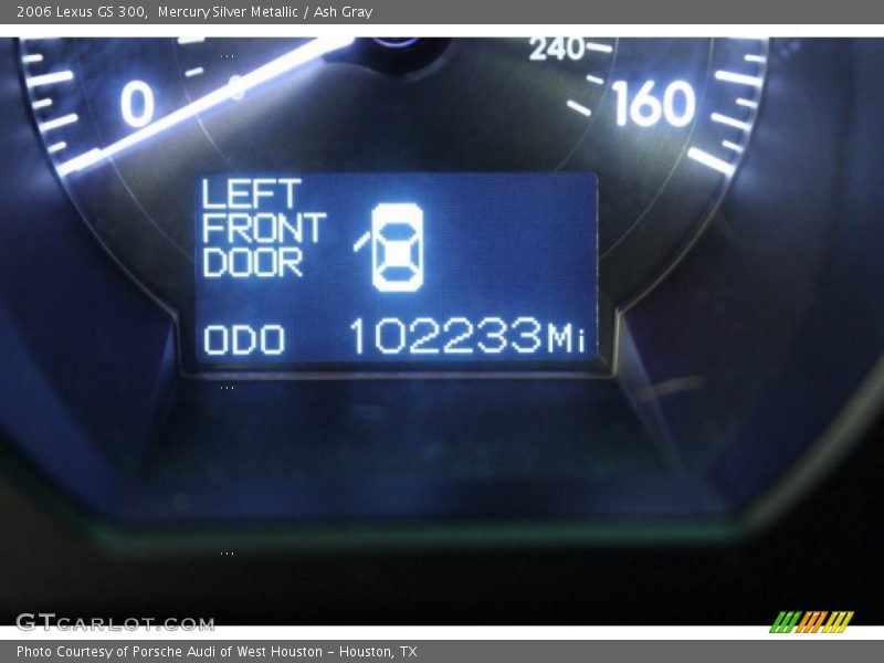 Mercury Silver Metallic / Ash Gray 2006 Lexus GS 300
