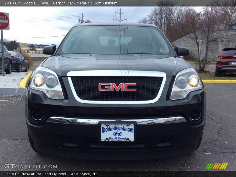 Carbon Black Metallic / Light Titanium 2010 GMC Acadia SL AWD