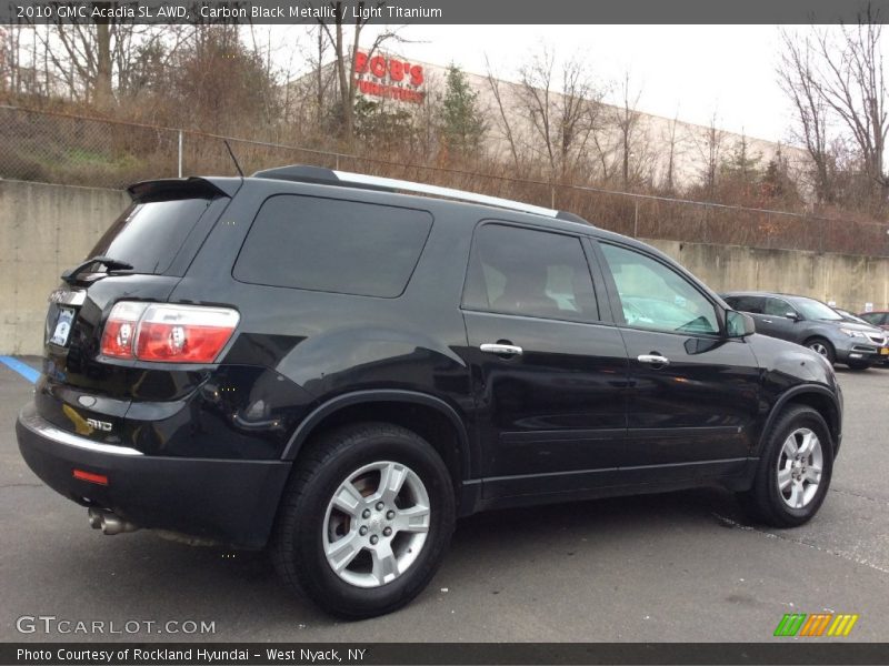 Carbon Black Metallic / Light Titanium 2010 GMC Acadia SL AWD