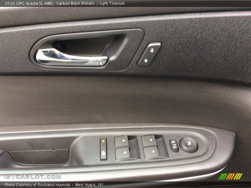 Carbon Black Metallic / Light Titanium 2010 GMC Acadia SL AWD