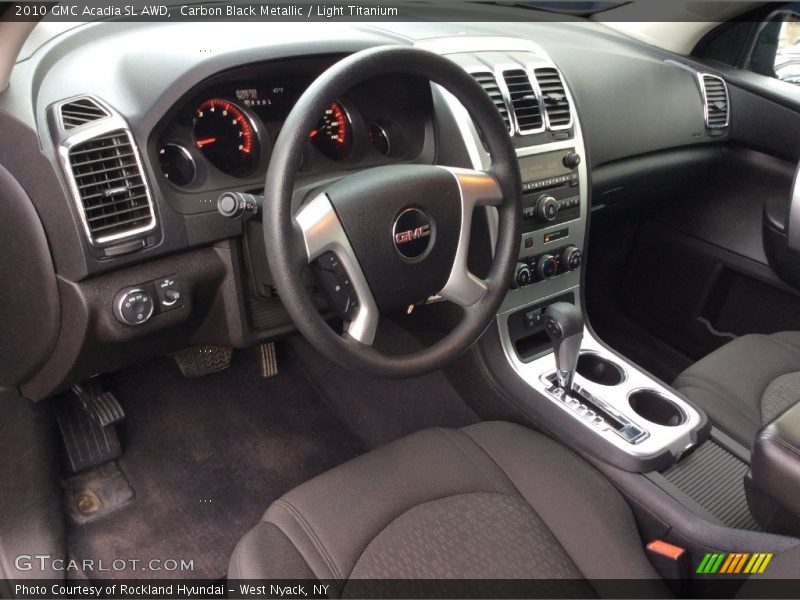 Carbon Black Metallic / Light Titanium 2010 GMC Acadia SL AWD