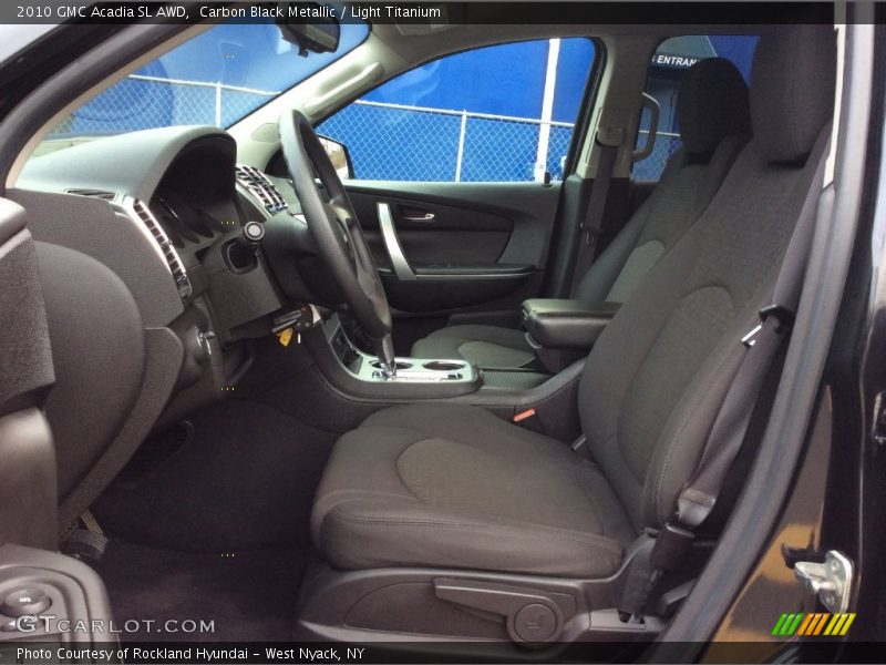 Carbon Black Metallic / Light Titanium 2010 GMC Acadia SL AWD