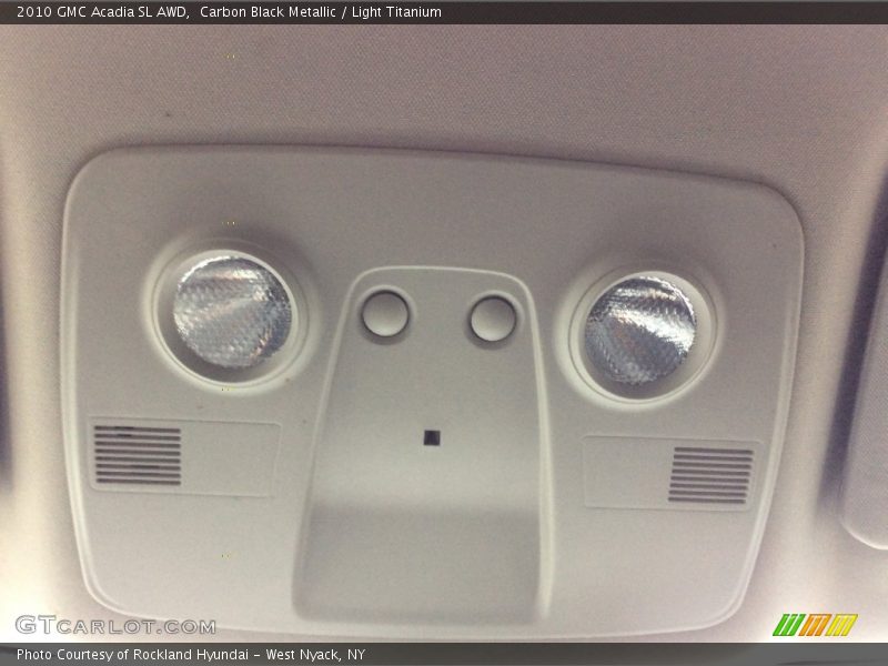Carbon Black Metallic / Light Titanium 2010 GMC Acadia SL AWD