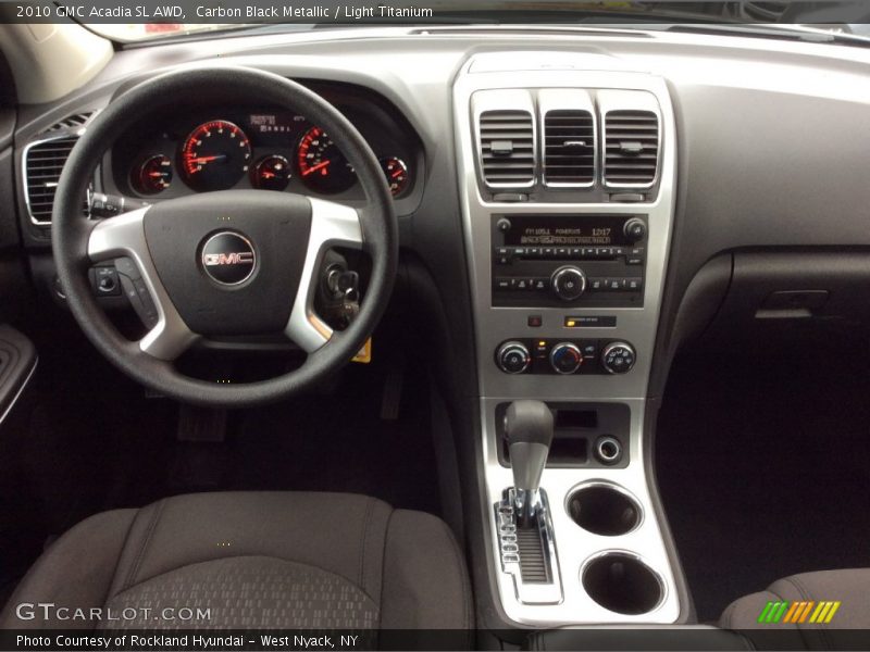 Carbon Black Metallic / Light Titanium 2010 GMC Acadia SL AWD