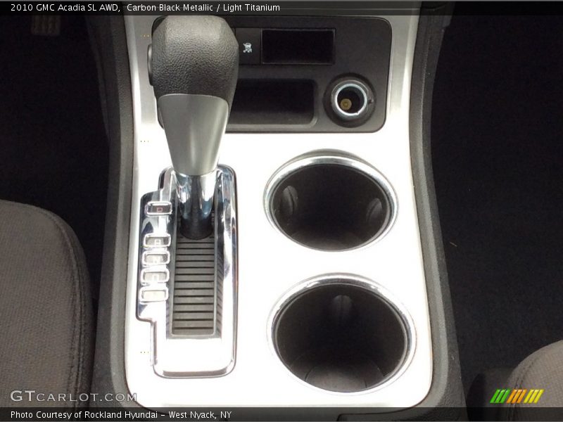 Carbon Black Metallic / Light Titanium 2010 GMC Acadia SL AWD