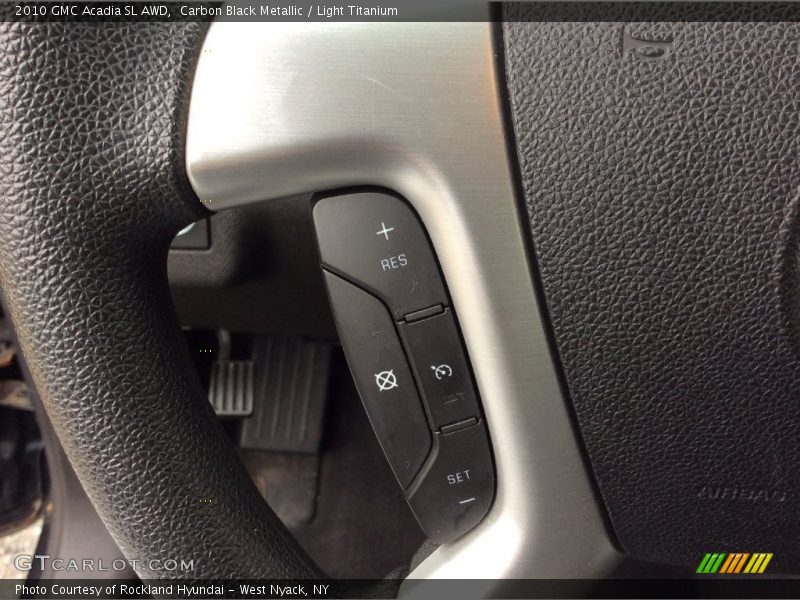 Carbon Black Metallic / Light Titanium 2010 GMC Acadia SL AWD